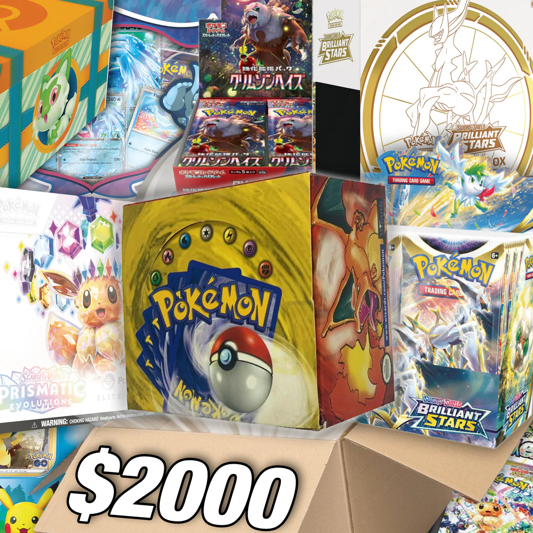 The Pokemon Card $1000 Box! - Assorted Pokémon Trading Cards - Image 4